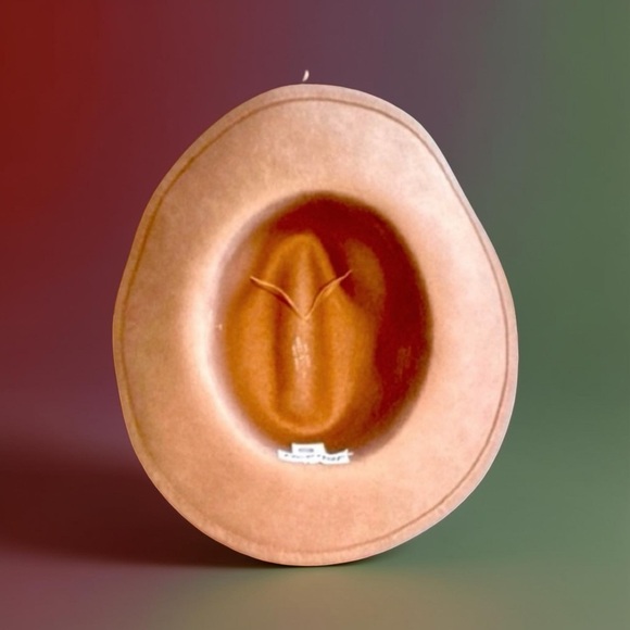 Betmar Women’s Wide-Brim Wool Fedora – Beige – Style WPL-4386 – Like New - Picture 7 of 10